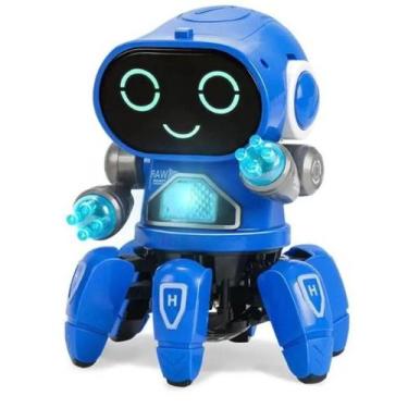 Imagem de Enfeite De Prateleira Gamer - Com Led E Som - Pronto Entrega - Robo La