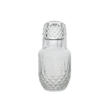 Imagem de Moringa Diamante de Vidro 500ml e Copo de 145ml - Lyor