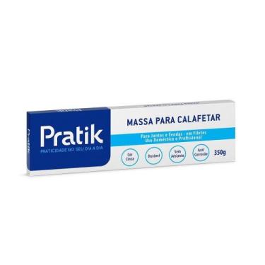 Imagem de Massa para Calafetar Pratik Filete Cinza 350g