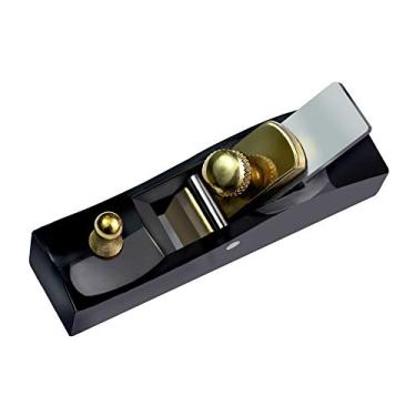 Imagem de Yogeon Pequeno avião de madeira, mini planador de mão, bloco de avião, ferramenta de madeira de carpinteiro, perfeito para trabalhos em madeira, aparamento, planejamento de madeira, superfície lisa (7,6 cm)