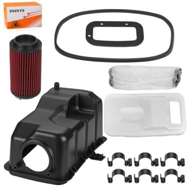 Imagem de Para Polaris Sportsman Worker Scrambler Trail Blazer Boss 400 500 330 caixa de filtro de ar tampa de vedação com kit de clipe 2001-2013 5433387 5432868 7080595