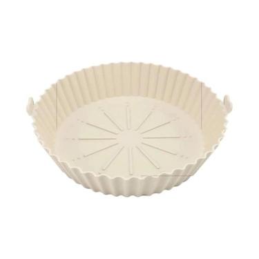 Imagem de Forro De Silicone Reutilizável Para Air Fryer, Bandeja De Cozimento De