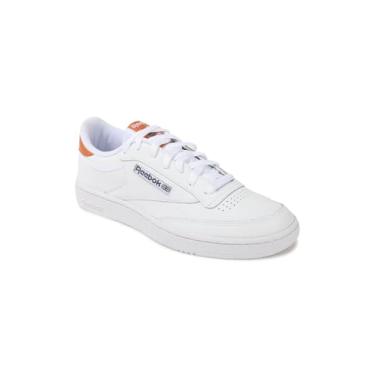 Imagem de Reebok Tênis masculino Club C 85, Ftwwht Ter Eacobl, 39 EU