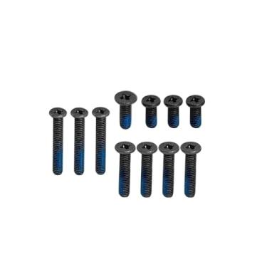 Imagem de HSSDTECH Parafusos de substituição da tampa da base inferior inferior para ASUS ROG Strix G17 G713 G713PI G713PU G713PV Parafusos de capa inferior