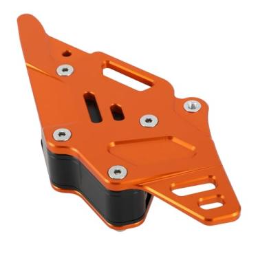 Imagem de Protetor de guia de corrente de bicicleta Dirt Bike Alumínio CNC para XC/XC-F/EC/EX/EXC/SX/SX-F/MC/FC/FE/FX/TC/TE 125 150 250 300 350 450 500 Laranja