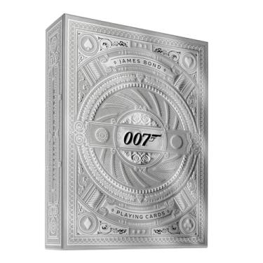 Imagem de theory11 James Bond Silver Edition Playing Cards, 007 Playing Cards, Poker Size Standard Index