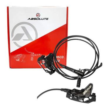 Imagem de Freio A Disco Bike Hidraulico Absolute Brutus Ii 4 Pistões