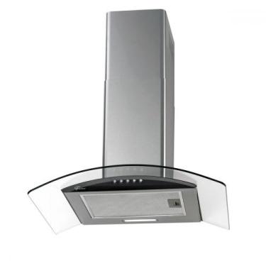 Imagem de Coifa de Parede Fit com Vidro 60cm 220v Inox - Fischer, 220V, Cinza cl