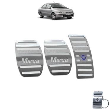 Imagem de Pedaleira Em Aço Inox Fiat Marea 1998 A 2007 Manual