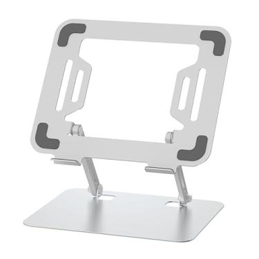 Imagem de Suporte para Notebook,Ajustável Aluminio Apoio Suporte Tablet,Laptop Stand Compatível Com Ipad,Macbook,Hp,Dell,Lenovo,Ergonômico Metal Portátil Mesa Resistente