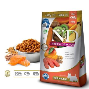 Imagem de Ração Farmina N&D Tropical Selection Cães Adultos Porte Mini