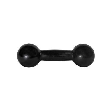 Imagem de Halter Bola 1kg Emborrachado Revestido Borracha PVC 1 und - BASE