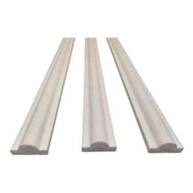 Imagem de Boiserie Parede Teto Isopor Friso Kit 60 metros Faixa Boiserie 4x2 cm 