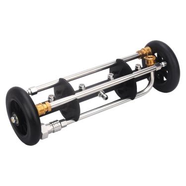 Imagem de DUSICHIN Lavadora de pressão limpador de material rodante acessório de varinha de extensão, lavadora de material rodante de 38 cm, lavadora de pressão sob limpador de carro com 4 varinhas de extensão