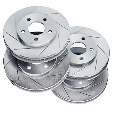 Imagem de Compatível com rotores de freio com ranhuras PSport dianteiro dianteiro Prizm, Corolla 1990-1992 Geo, Toyota Prizm, Corolla