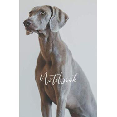 Imagem de Weimaraner dog lined notebook: Perfect gift for Weimaraner or other gundog lovers