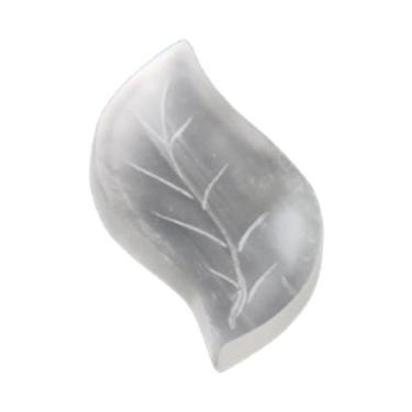 Imagem de Fenteer Expositor de tigela com prato de carregamento de selenita, suporte decorativo para bandeja de joias para meditação, dia dos namorados, aniversários, 14cm