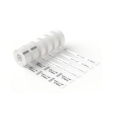 Imagem de Papel de etiqueta NIIMBOT D11 compatível com 6 rolos de 1,2x4 cm