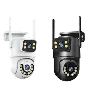 Imagem de Câmera De Segurança a Prova de água Lente Dupla APP Camera IP WiFi 360(A28 Aleatório)