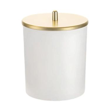 Imagem de Lixeira Cesto De Lixo 5 Litros Com Tampa Banheiro Cozinha