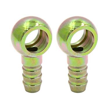 Imagem de Generic Mangueira de 12 mm ID Barb 16 mm Adaptador de linha de combustível para motocicleta carro 2 peças