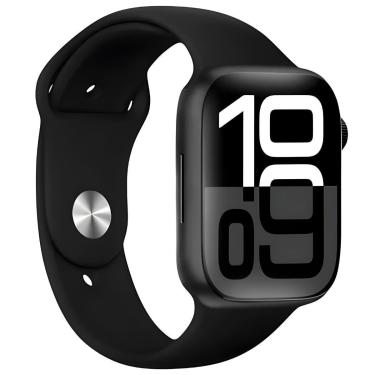 Imagem de Relogio Inteligente W10 Smartwatch Serie 10 Android iOS Amoled Kit Pulseira Case e Pelicula Extra-Unissex