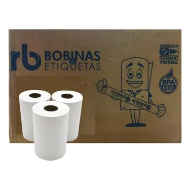 Imagem de Bobina Térmica 57x22 Branca C/30 Ponto - Rio Branco