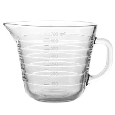 Imagem de Jarra Copo Medidora Vidro Transparente com Alça 700ml Lanty