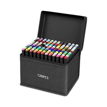 Imagem de Marcadores Permanentes De Ponta Dupla À Base De Álcool Para Artistas, 