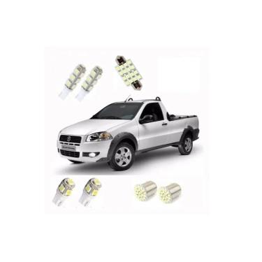 Imagem de Kit Led Fiat Strada 2007-2012 Blue Lion - Alta Luminosidade