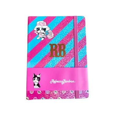 Imagem de Caderneta Rebecca Bonbon Anotação Prática Delicada Pequena Colorida Notas (Turquesa)