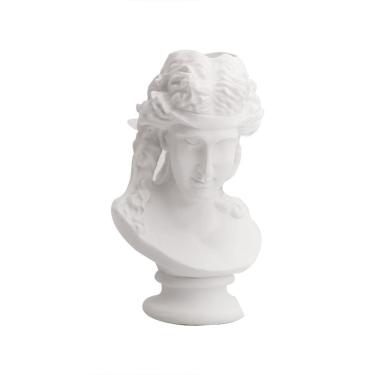 Imagem de Porta-canetas, escultura em resina, porta-lápis clássico decorativo