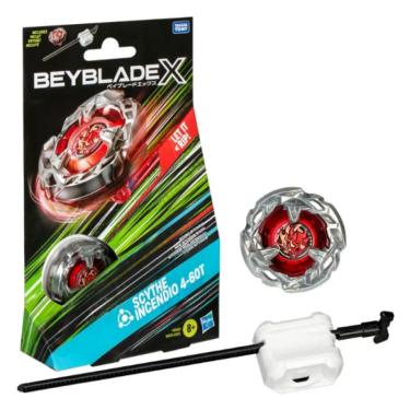 Imagem de Pião e Lançador - Beyblade x Hells Scythe - hasbro 0624