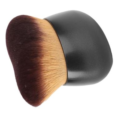 Imagem de KUIDAMOS Pincel Autobronzeador Grande, Robusto e Flexível Com Curvatura única para Resultados Profissionais Em Casa para Rosto e corpo. Ideal. Escova Autobronzeadora de Cabelo de Fibra para Namoradas (Preto)