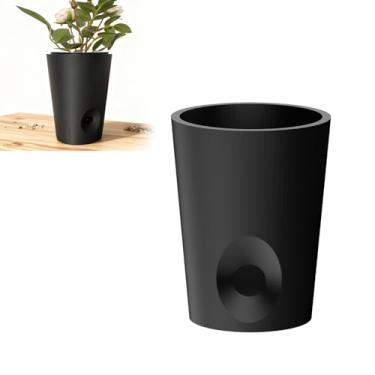 Imagem de Vaso esconderijo de câmera para Wyze Discreet V3/V4 | Design oculto compatível com plantador falso IKEA Fejka de 4,5 polegadas (preto)