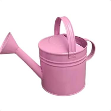 Imagem de Gotejador para plantas Regador para Jardim Plantas Horta Decorações Metal 3L(ROSA)