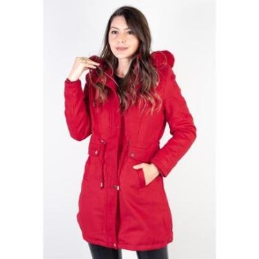 Imagem de Jaqueta feminina lã batida sintética 84286-Feminino