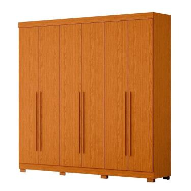 Imagem de Guarda Roupa Belém 6 Portas Albatroz Cinamomo
