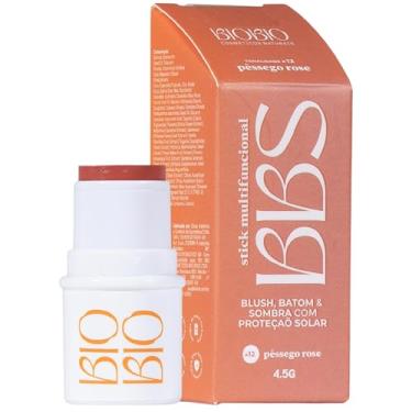 Imagem de BBS 4X1 Biobio Blush, Batom E Sombra Fps 63 Pêssego Rosé