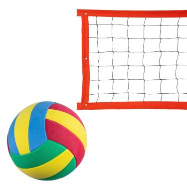 Imagem de Kit Rede Vôlei Evo Sports Especial 8m + Bola-Unissex