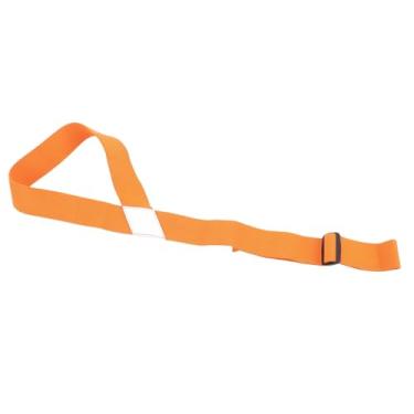 Imagem de SUNGOOYUE Correias de Rede, Correia Ajustável do Treinador do Balanço Golfe Poliéster para a Prática Exterior 59.06in Longo 5.3cm de Largura Laranja