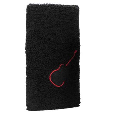 Imagem de FRCOLOR Pulseiras para guitarristas cinto de suor masculino cinto preto guitarra acessórios de futebol cinto masculino futebol basquete pulseira poliéster tênis suor banda