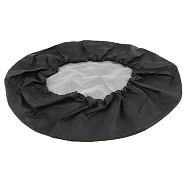 Imagem de YOUTHINK 15in Capa de Pneu Sobressalente Protetor de Roda de Couro Pvc Se Encaixa Em Vários Tamanhos 215/65r16 225/65r17 235/70r16 para Proteção contra Poeira Uv