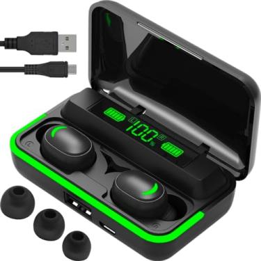 Imagem de Fone de Ouvido Bluetooth 5.1 E10 Mipods Sem Fio À Prova D'Água Tws In-Ear Powerbank Com Visor Marca Nosredna Shop