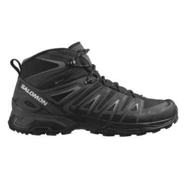Imagem de Bota Salomon X Ultra Pioneer Mid Gtx Preto/Cinza Masculina Tamanho:42;Gênero:Masculino;Cor:-Masculino