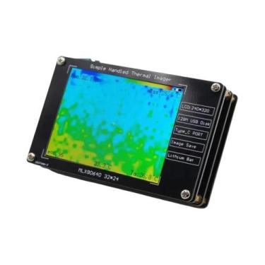 Imagem de Câmera Digital Infravermelha Portátil De Alta Precisão MLX90640 Com Te