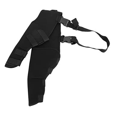 Imagem de Generic Protetor Ajustável de Pernas Traseiras para Cães Joelheira Elástica Suporte para Pernas para Cães Recuperados, para Pequenos a Médios Adequado para Com Circunferência da Coxa 17-39 Cm e Peso