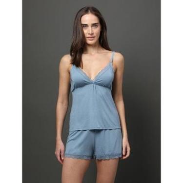 Imagem de Pijama Feminino Short Doll Modal Lace Calvin Klein Underwear-Feminino