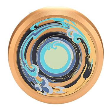 Imagem de KIMISS Estabilizador de Disco Giratório de Vinil LP Profissional Com Almofada de Silicone - Braçadeira de Peso de Registro de 330g para Qualidade de Som Aprimorada e Amortecimento de Vibração (Ouro)