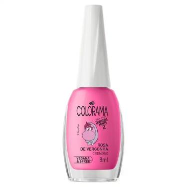 Imagem de Esmalte Cremoso Divertidamente Rosa Vergonha Colorama 8ML